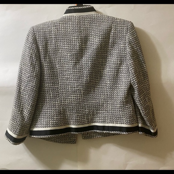 INC jacket cream and black, in great condition. - Picture 3 of 3